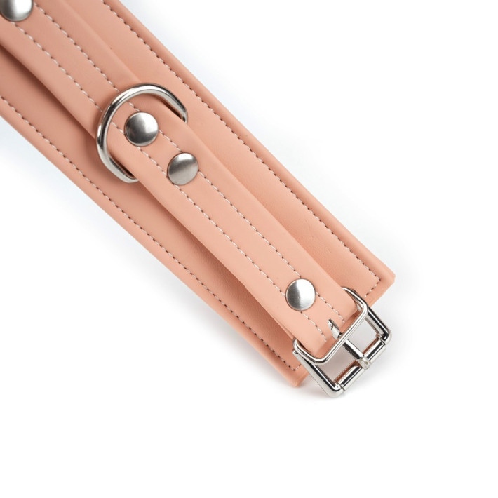 Pink Organosilicon Ankle Cuffs 5