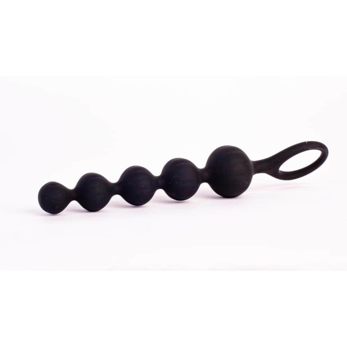 Set De 2 Dildouri Anale Cu Bile, Negru 8