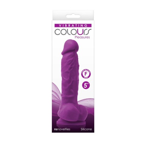 Pagina 2 - Vibratoare Realistice, Vibrator Realistic Colours Pleasures, Mov, 12.5 Cm, pasiune.ro