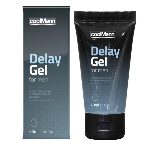 Intarzierea ejacularii, Coolmann Delay Gel (40ml) (en/de/es/fr/it/nl), pasiune.ro