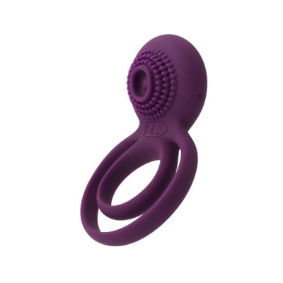 Inel Penis Vibrator Dublu Tammy, Violet