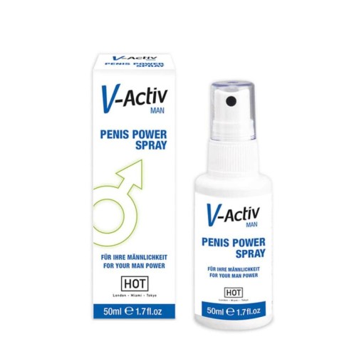 hot, Spray Pentru Potenta V-activ, 50 Ml, pasiune.ro