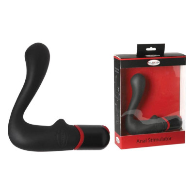 Vibrator Anal Stimulator, Negru, 11.5 Cm