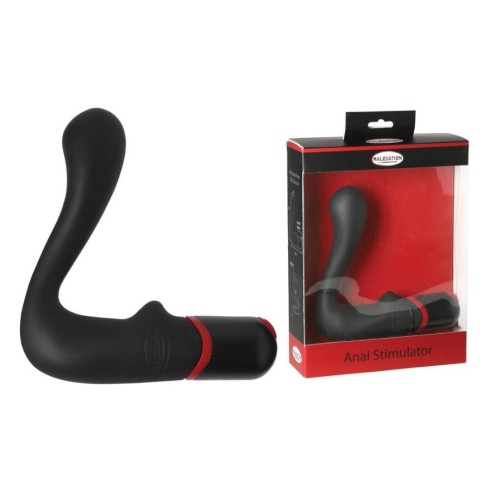 stimulator, Vibrator Anal Stimulator, Negru, 11.5 Cm, pasiune.ro