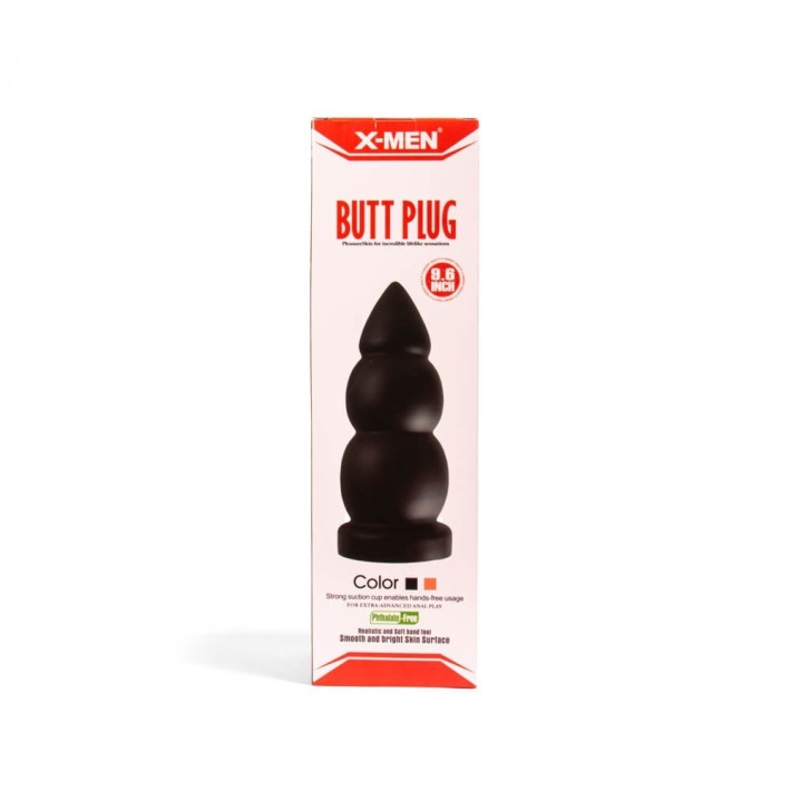 Dop Anal Xxl, Negru, 24 Cm 3