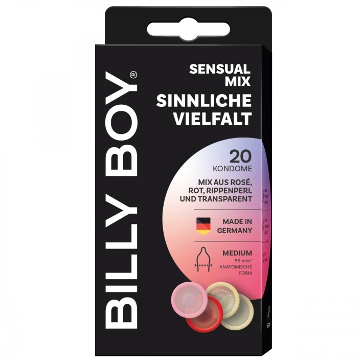Prezervative Billy Boy Sensual Mix 20 Buc 2