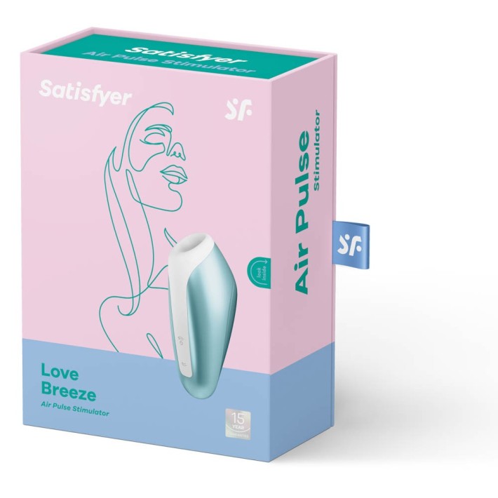 Vibrator Clitoridian Love Breeze, Bleu 3