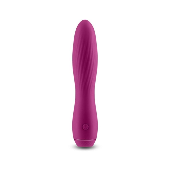 Vibrator Clasic Obsession Clyde, Roz Inchis, 17 Cm 4