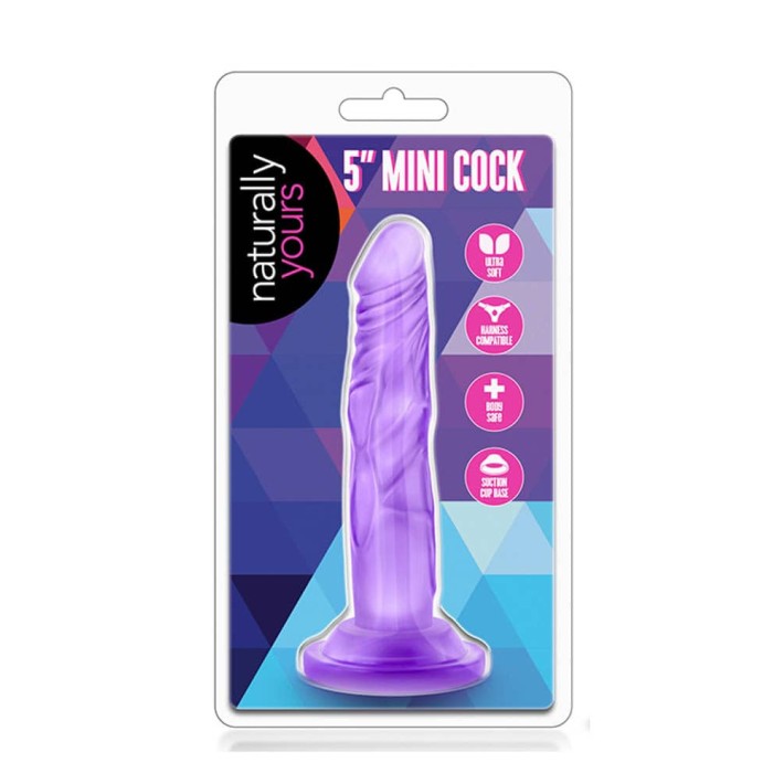 Dildo Clasic Mini, Violet, 12.7 Cm 2