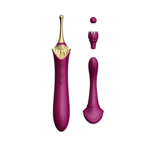 LeFrivole, Vibrator Zalo Bess Violet 22 Cm, pasiune.ro