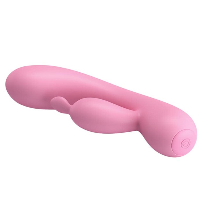 Vibrator Rabbit Hugo, Roz, 16.5 Cm 6