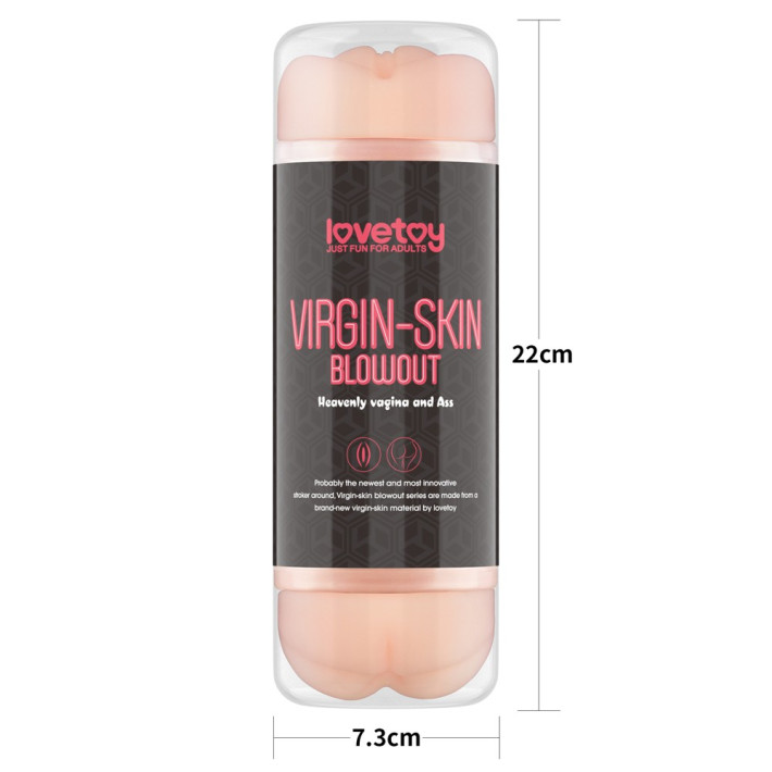 Virgin-skin Blowout Double Side Stroker Vagina And Ass 11