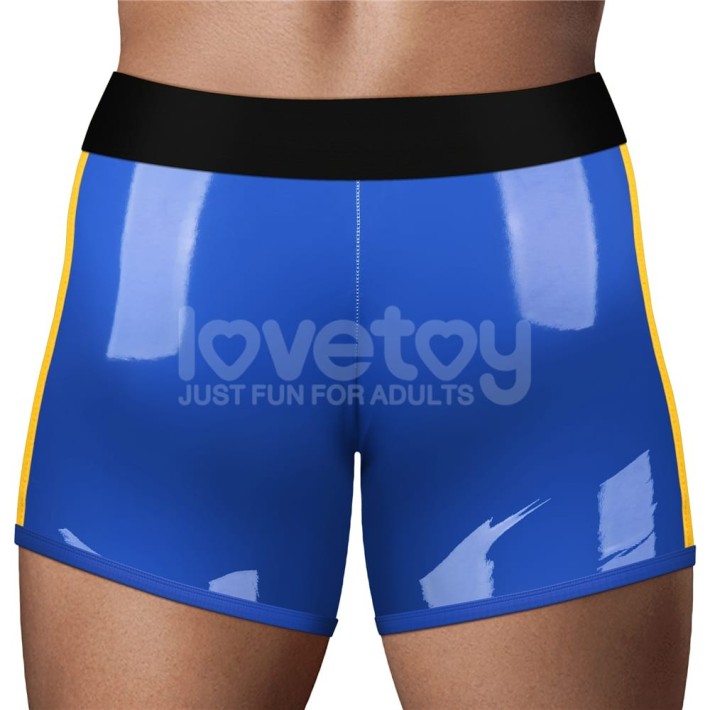 Boxeri-suport Pentru Strap-on Chic, Albastru, M/l (talie 90-100 Cm) 6