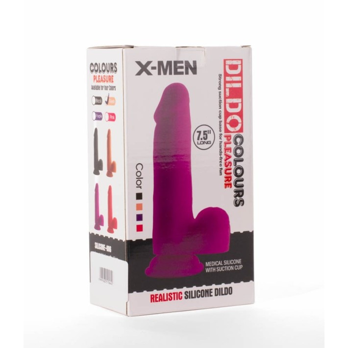 Dildo Realistic Colours Pleasure, Natural, 19 Cm 5