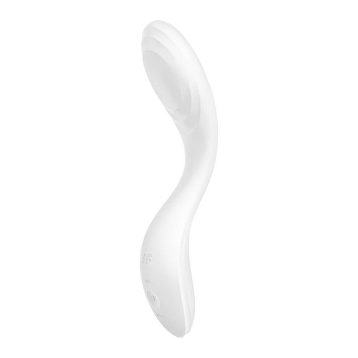 Vibrator Punctul G Rrrolling Pleasure, Alb, 22 Cm 6