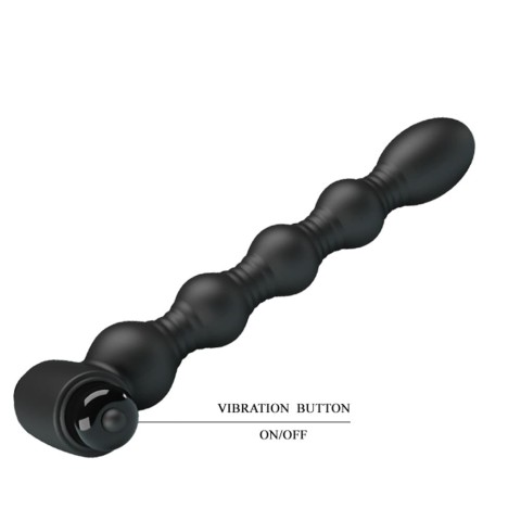 Vibratoare Anale, Vibrator Anal Lynn, Negru, 18 Cm, pasiune.ro
