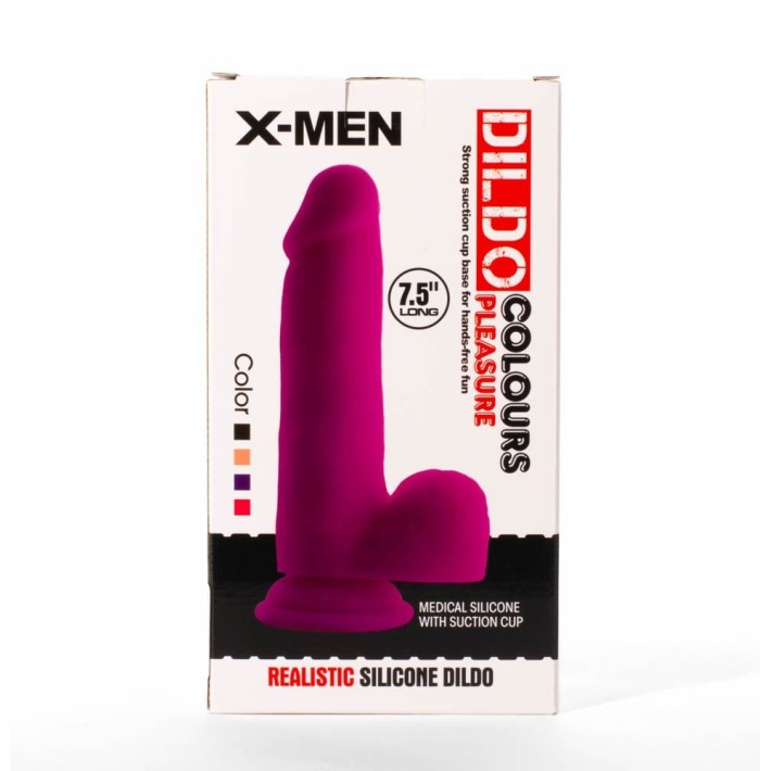 Dildo Realistic Colours Pleasure, Natural, 19 Cm 6