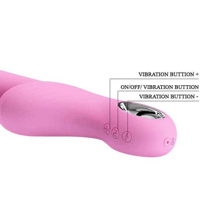 Vibrator Rabbit Carol, Roz, 19 Cm 5
