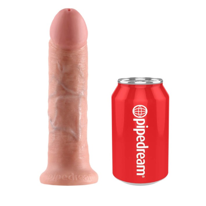 Ham Strap-on Cu Dildo King Cock, Natural, 20 Cm 4