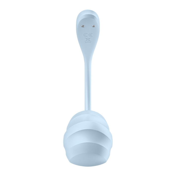 Vibrator Special Portabil Smooth Petal, Bleu 3