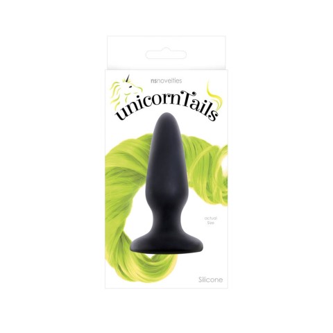 NS Toys, Dop Anal Unicorn Tails - Galben, pasiune.ro