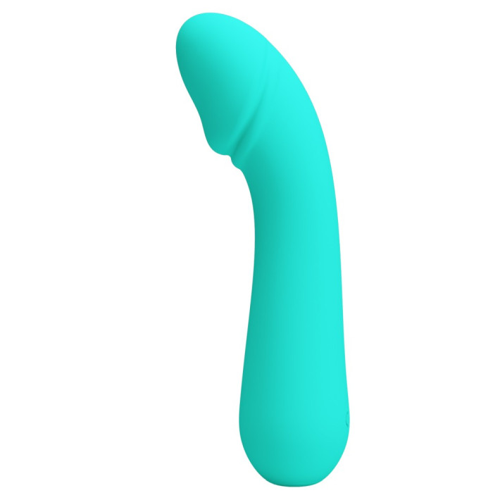 Vibrator Punctul G Cetus, Verde, 15 Cm 7