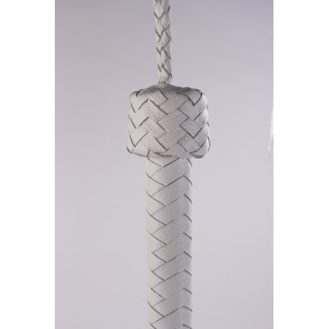 Devil Sticks, Softy Handle Calf Leather Tails White_b15o25_3, pasiune.ro