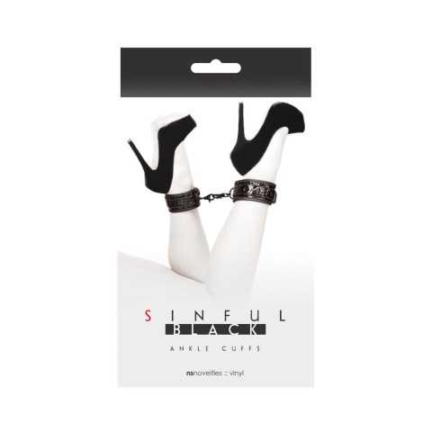 NS Toys, Catuse Pentru Glezne Sinful, Negru, pasiune.ro
