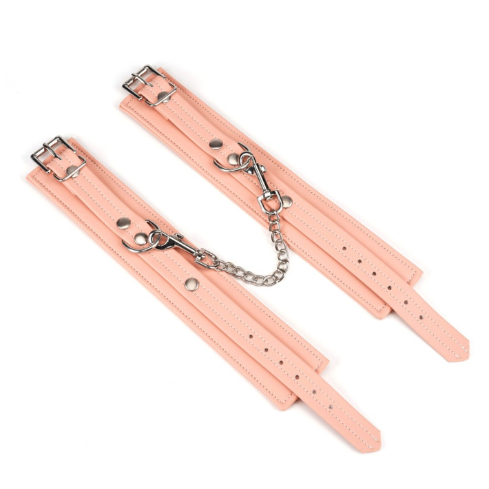 Pink Organosilicon Ankle Cuffs 7