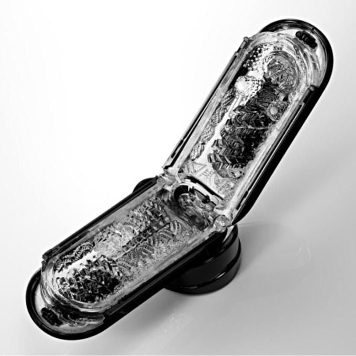 Masturbator Flip Zero Ev (electronic Vibrotation), Negru 2