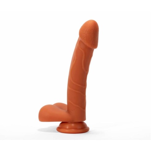 ou, Dildo Realistic Colours Pleasure, Bronz, 21.5 Cm, pasiune.ro