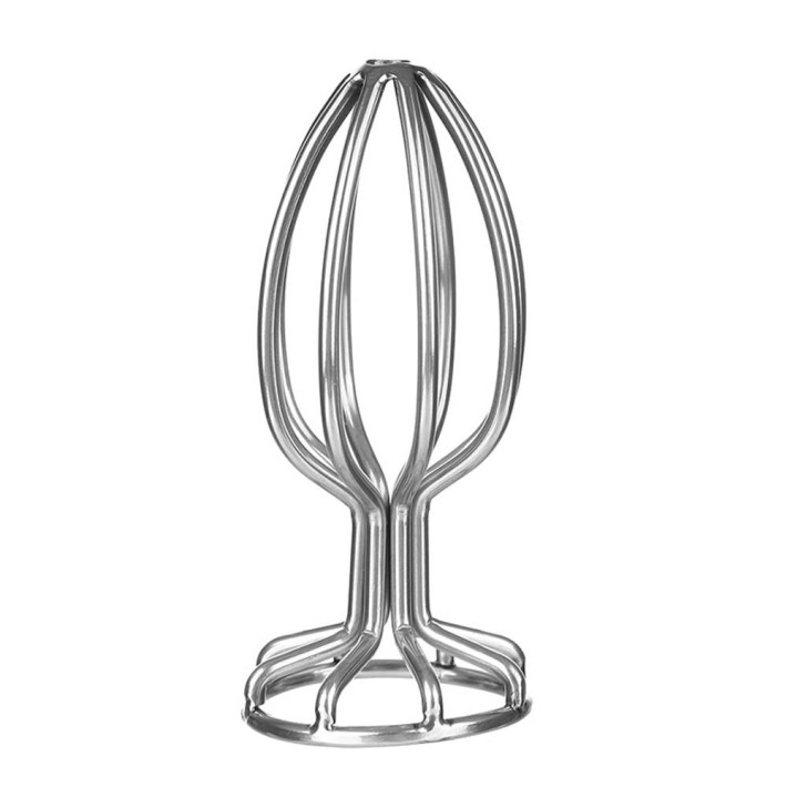 Dop Anal Stainless Anal Plug L, Metalic, 9 Cm 6