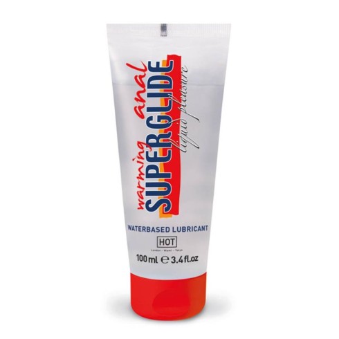 hot, Lubrifiant Anal Pe Baza De Apa, Cu Efect De Incalzire, 100 Ml, pasiune.ro