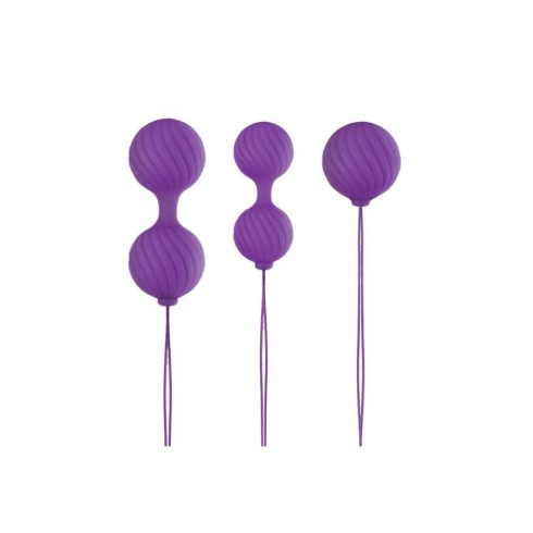 gel, Luxe O' Kegel Balls Purple_b0o25_3, pasiune.ro