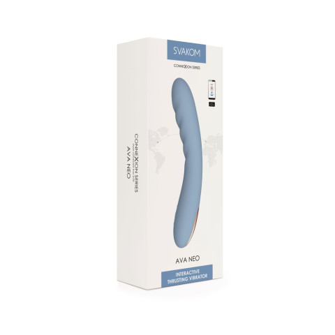 Svakom, Ava Neo Cornflower Blue, pasiune.ro