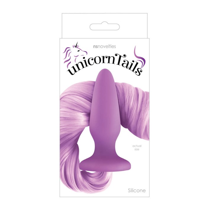 Dop Anal Unicorn Tails - Pastel Purple 2