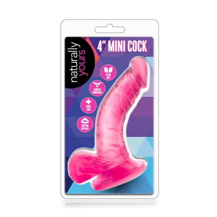 Dildo Clasic Mini Naturally Yours, Roz, 12 Cm 2