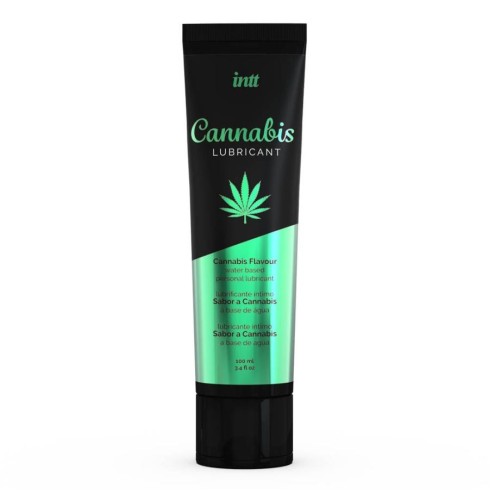 cannabis, Lubrifiant Pe Baza De Apa Cu Aroma Cannabis, 100 Ml, pasiune.ro