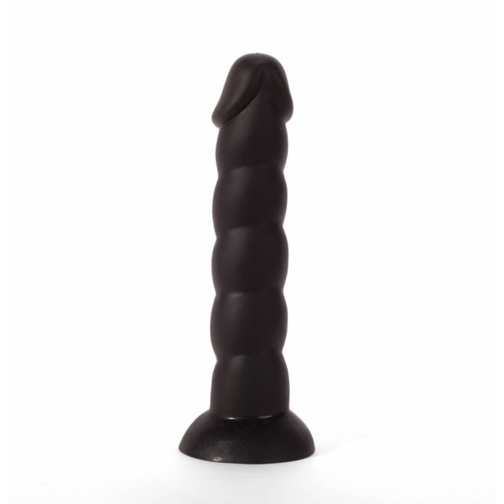 Dildo Realistic Colours Pleasure, Negru, 21.5 Cm 4