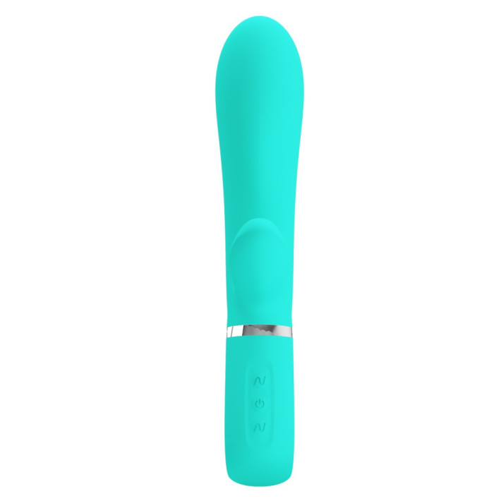 Vibrator Rabbit Thomas, Verde, 20.5 Cm 7