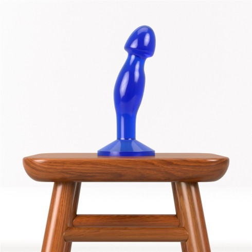 blue, Dop Anal Flawless Clear, Albastru, 16.5 Cm, pasiune.ro