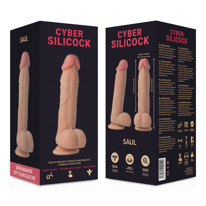 Dildo Cyber Silicock Saul 21cm 6