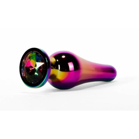 X-Men, Dop Anal Cu Bijuterie Secret Shine Metal S, Multicolor, , pasiune.ro