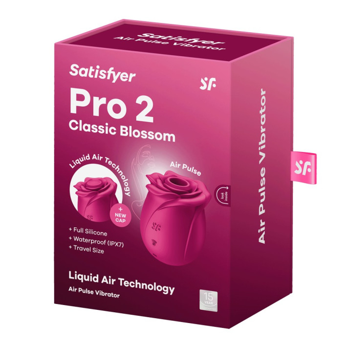Vibrator Clitoridian Pro 2 Classic Blossom, Roz 6