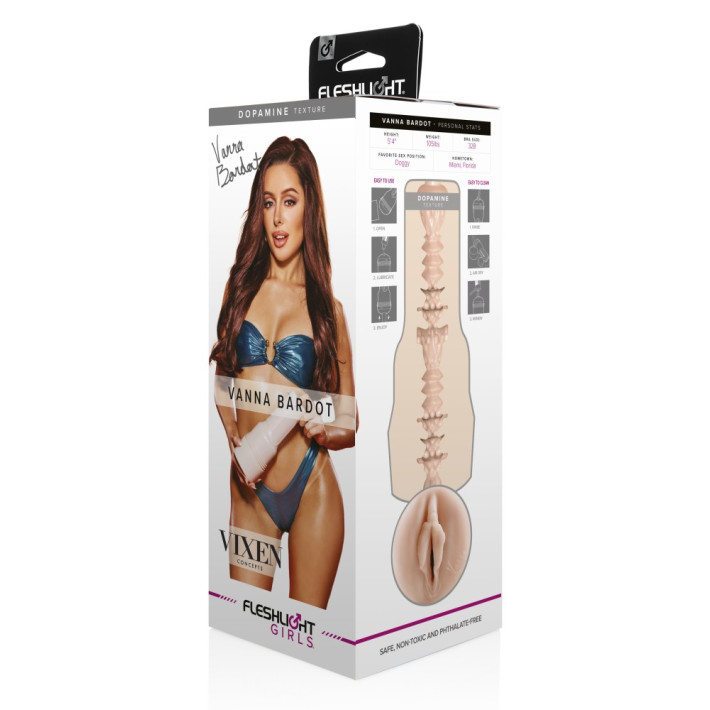 Masturbator Vagin Fleshlight Vanna Bardot 5