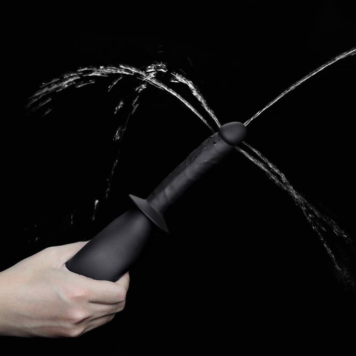 Irigator Intim Bondage Fetish Deluxe Douche, Negru 4