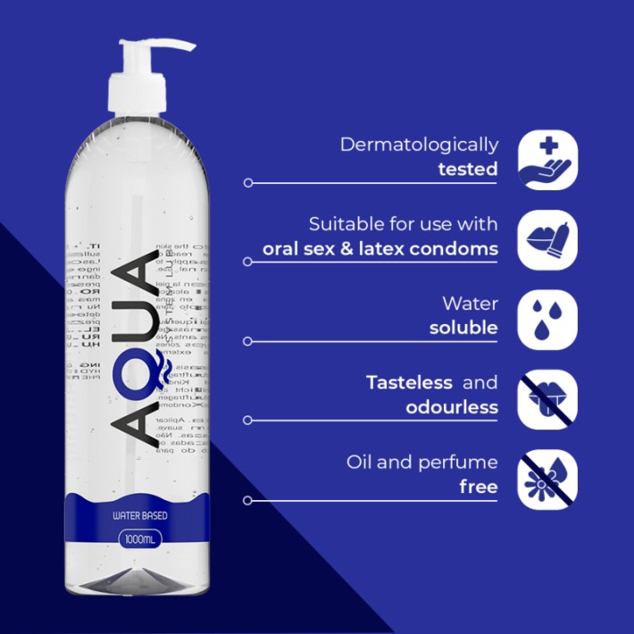Lubrifiant Pe Baza De Apa Aqua 1000 Ml 3