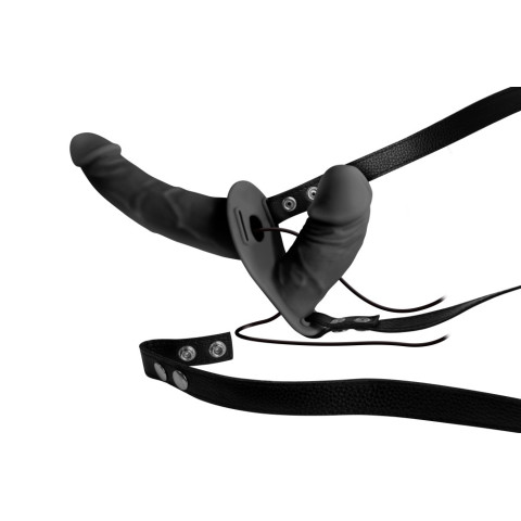 Pagina 4 - Jucarii Pentru Cupluri, Strap-on Cu Vibratii Si Telecomanda Double Thruster, Negru, pasiune.ro