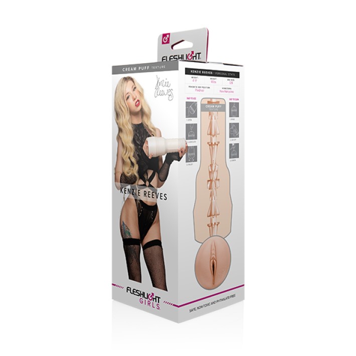  Masturbator Fleshlight Kenzie Reeves Creampuff 6