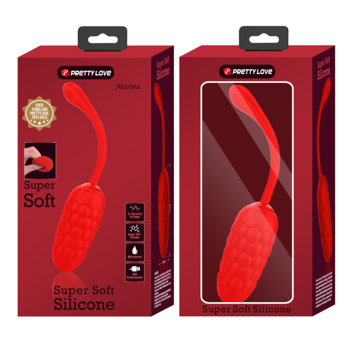 Ou Vibrator Marina, Rosu 5